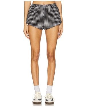 Lovers + Friends Flutter Boxer Short - Blue