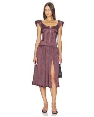 Free People X Revolve Loveday Midi Dress - Red