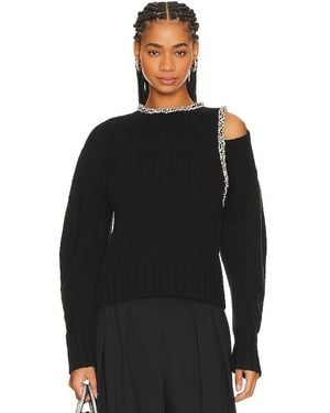 Jonathan Simkhai Pullover Mit Kristallsteinchen Monroe - Schwarz