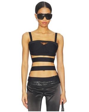 Nii HAI Sneak Bandage Top - Black