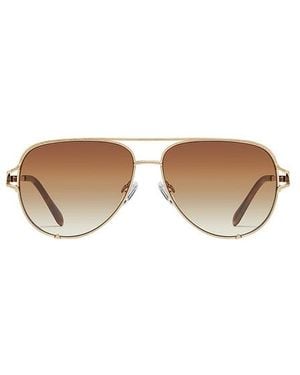Quay High Key Twist Sunglasses - White
