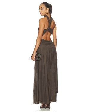 Bec & Bridge Xanthi Halter Maxi Dress - White