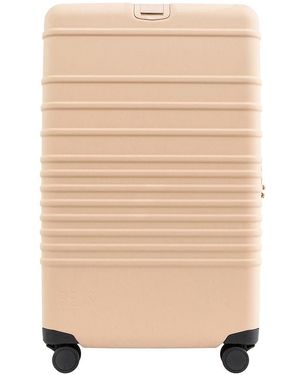 BEIS 21-inch Rolling Spinner Suitcase - Natural