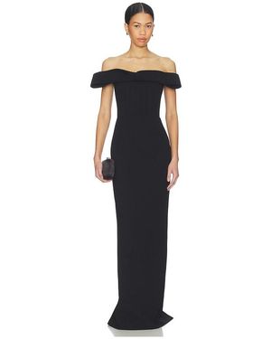 Rachel Gilbert Robe Rydell En. Taille Also En 2 - Bleu