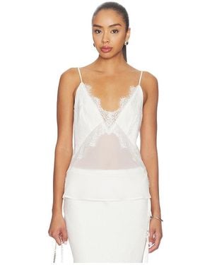 Sabina Musayev Top Florence En Color Blanco Talla (También En S, M, Xl)