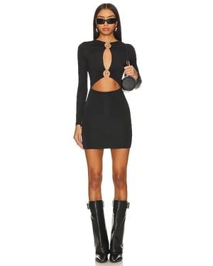superdown Sarah Cut Out Dress - Black