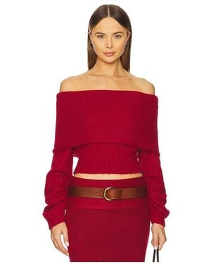 Line & Dot Madex Jumper - Red