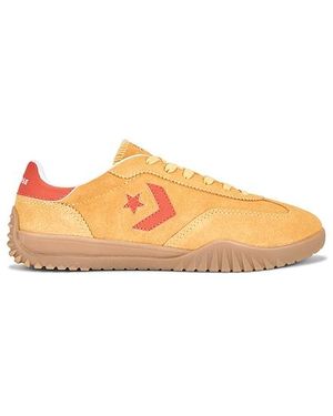 Converse Run Star Sneaker Suede Sneaker - Orange