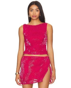 Lovers + Friends Selma Top - Pink