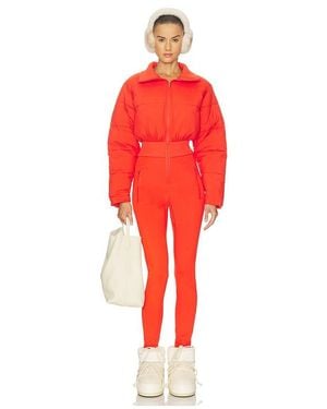 Free People X Fp Movement Downhill Diva Ski Suit - Red