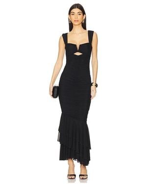 Michael Costello X Revolve Hilary Gown - Black