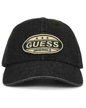 Guess Vintage Fitted Hat - Black