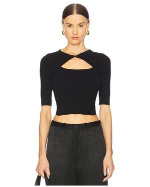 A.L.C. A..C. Oberteil Loma - Schwarz