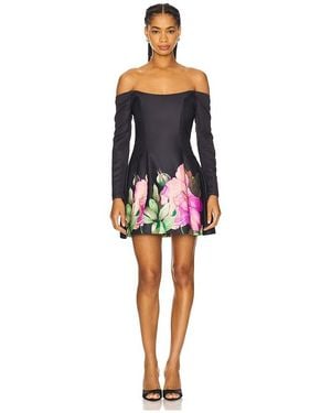 Elliatt Azelie Off Shoulder Mini Dress - Black