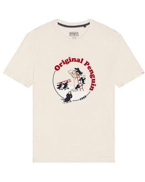 Original Penguin Graphic Tee - Natural