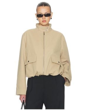 ALIGNE Brody Bomber Jacket - Natural
