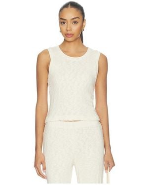 PERFECTWHITETEE Kala Crop Tank - Natural