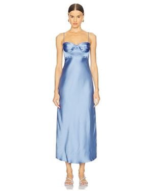 Astr Florianne Dress - Blue