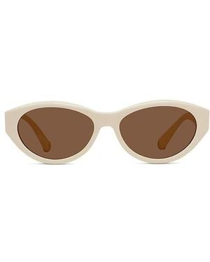 Stella McCartney Medallion Sunglasses - White