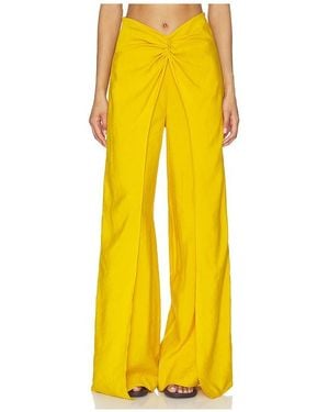 Silvia Tcherassi Canturipe Pant - Yellow
