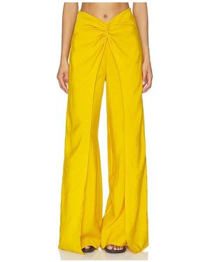 Silvia Tcherassi Canturipe Pant - Yellow