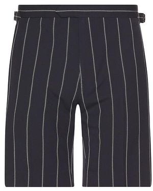 Reiss Vine Pinstripe Shorts - Blue