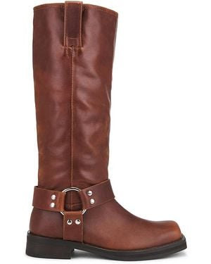 Tony Bianco Bota Biker En Talla (También En 6) - Marrón
