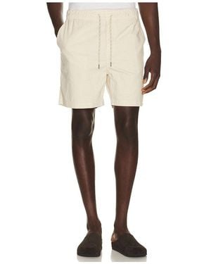 Faherty Essential Drawstring Short - Natural