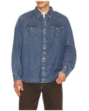 Levi's Barstow Western Standard Shirt - Blue
