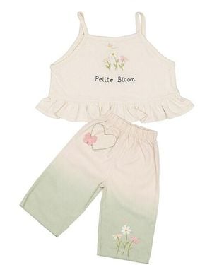 Wild Wawa Set Aus Oberteil Und Hose - Weiß