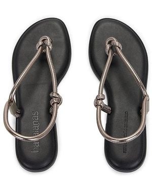 Havaianas Sandale Una Aa - Schwarz