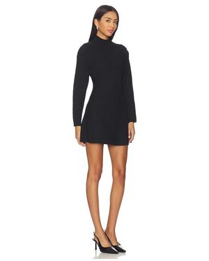 line and dot rowan sweater dress Line + Dot Rowan Sweater Dress- Green