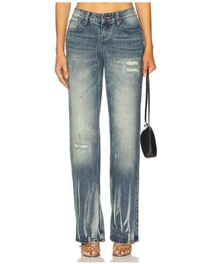 Jaded London Hunter Straight Leg - Blue