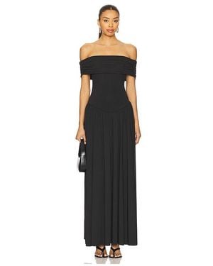 MORE TO COME Brielle Maxi Dress - Black