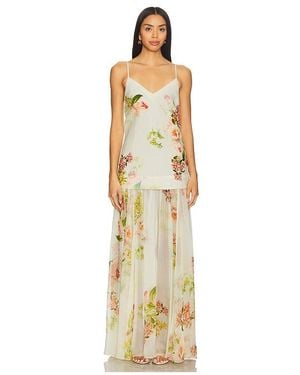 Hemant & Nandita Maxi Dress - Metallic