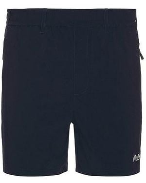 Malbon Golf Riva Nylon Short - Blue