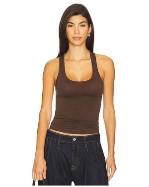 EB DENIM Lucy Racerback Tank Top - Black