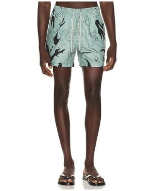 Oas Guardo Swim Shorts - Blue