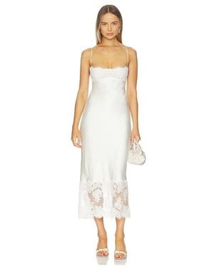 Stone Cold Fox X Revolve Carmela Midi Dress - White