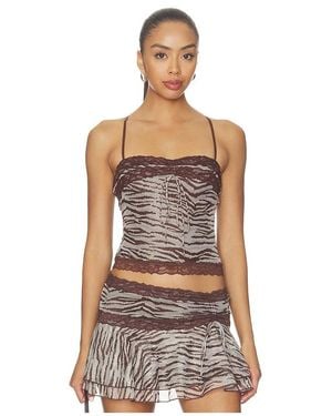 Tiger Mist Vira Top - Multicolor