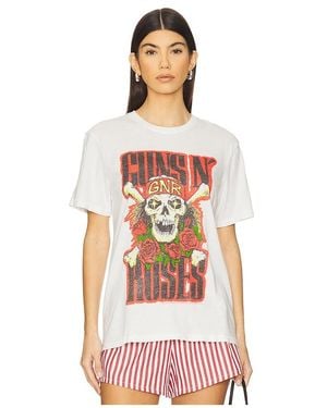 Junk Food Guns N' Roses North American Tour T-Shirt - White