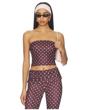 Tiger Mist Vali Polka Dot Top - Multicolor