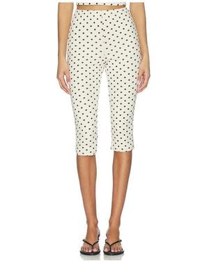 MORE TO COME Iris Capri - White