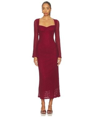 Astr Tamia Dress - Red