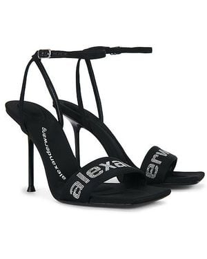 Alexander Wang Julie Billboard 105Mm Sandal - Black