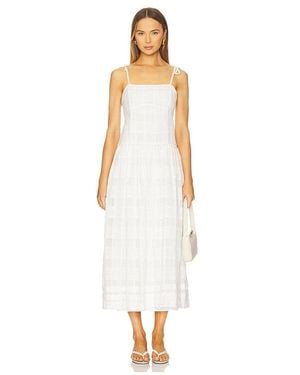 Rag & Bone Presley Plaid Dress - White
