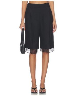 Rohe Organza Lined Shorts - Black