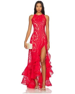 Bronx and Banco X Revolve Sicilia Midi Dress - Red