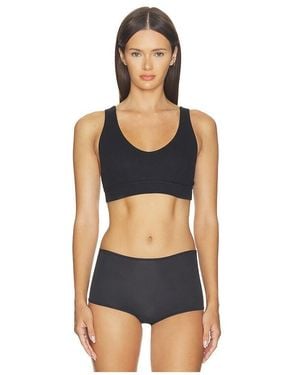 Commando Better Than Basic Rib Bralette - Black