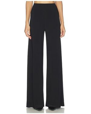 Norma Kamali X Lifestyle Bias Pant - Black